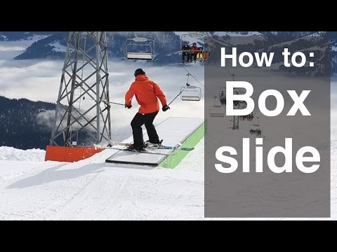 How To Box Slide on Skis