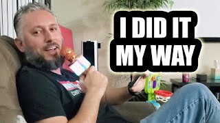 Singing Frank Sinatra My Way with the kids.