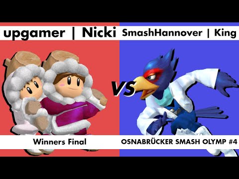 Osnabrücker Smash Olymp #4 - Nicki (Ice Climbers) vs. King (Falco) Melee Winners Final