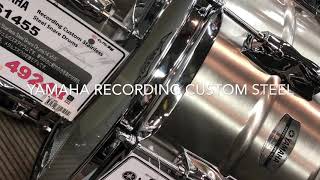 Video thumbnail for 【YAMAHA】Recording Custom Steelスネア RLS1455/RLS1470【SHIBUYA WEST】 by DGPチャンネル