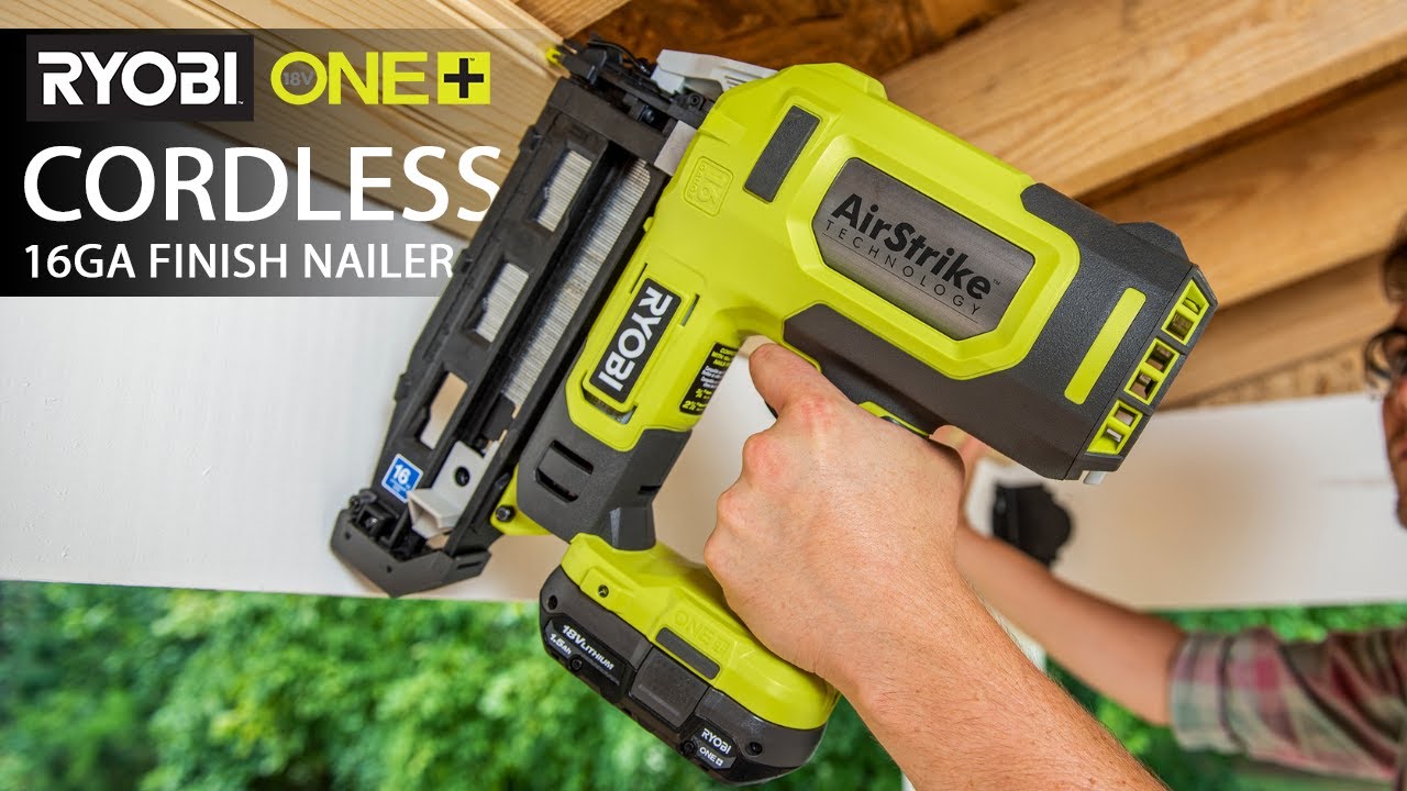 Ryobi ONE+ 16 Gauge Finish Nailer 18V R16GN180 Tool Only