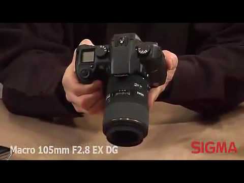 Sigma 105mm f 2 8 EX DG Medium Telephoto Macro Lens for Demo