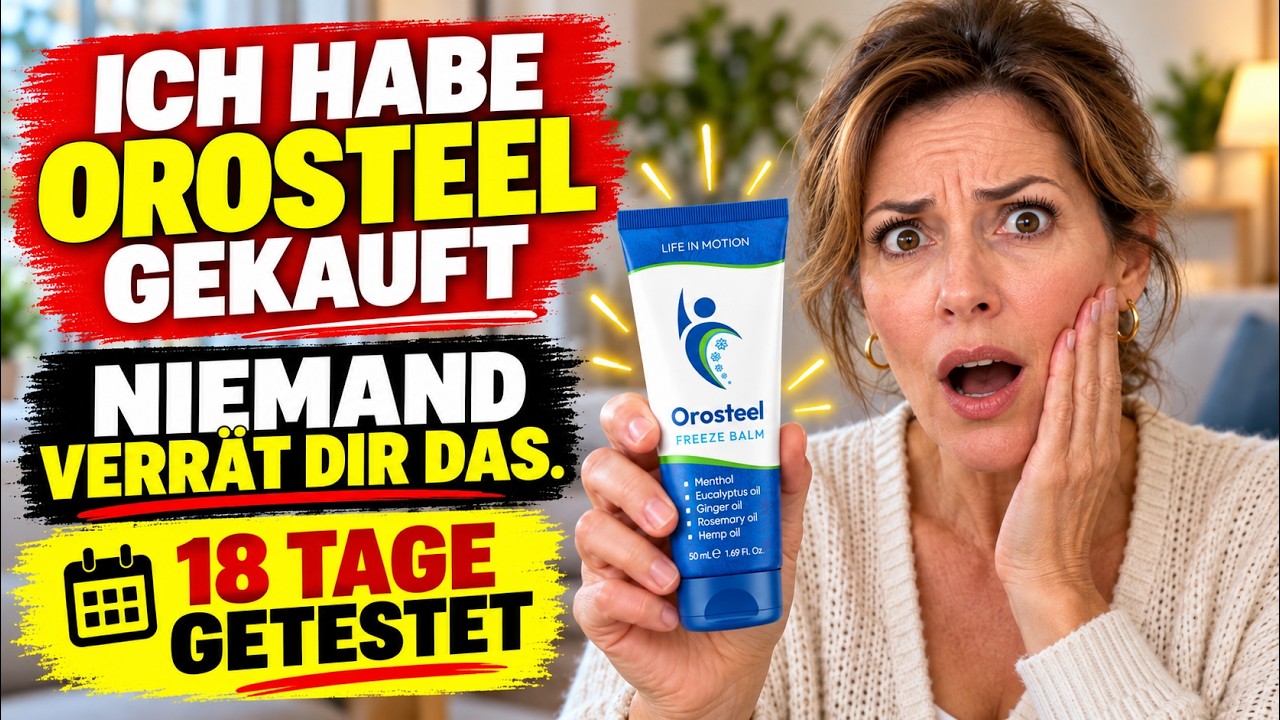 Orosteel Testsieger / Meine Erfahrungen mit Orosteel | Funktioniert Orosteel?