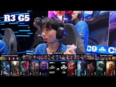 C9 vs 100T - Game 5 | Round 3 LTA Summer 2025 Split 3 Playoffs | Cloud 9 vs 100 Thieves G5 full