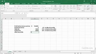 Using Excel Circular References To Do Calculations