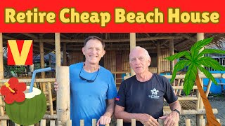 He retired in a cheap safe beach house in the Philippines