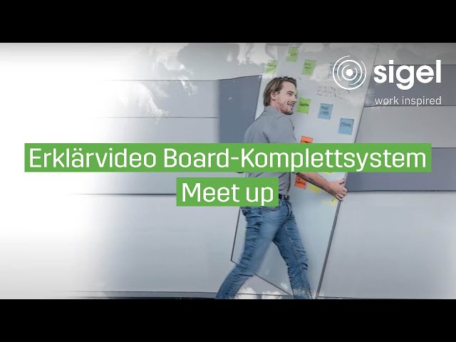 Video teaser per Erklärvideo Board-Komplettsystem Meet up – Agiles Arbeiten gefragt?