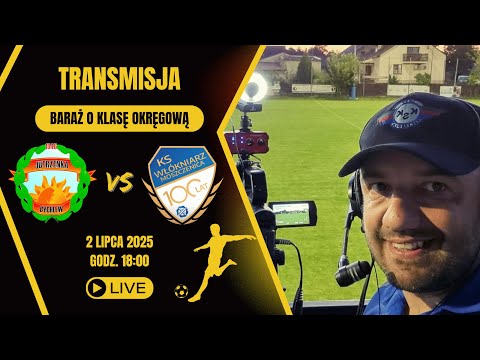 Jutrzenka Bychlew - Włókniarz Moszczenica - baraż o klasę okręgową - mecz rewanżowy - na żywo