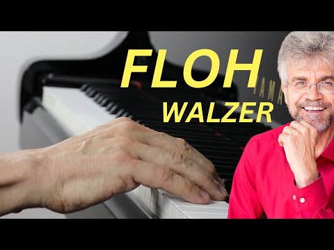 Flohwalzer: sehr leicht für Anfänger – ohne Noten – Tutorial