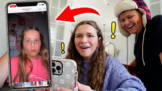 REACTING TO MY SISTERS CAMERA ROLL!! **Exposed**  