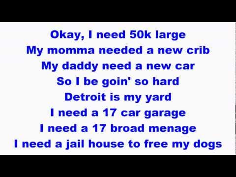 Big Sean - Guap Lyrics