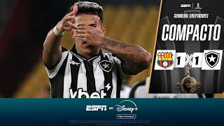 MATHEUS MARTINS FAZ, E BOTAFOGO BUSCA O EMPATE CONTRA O BARCELONA-EQU NA LIBERTADORES | COMPACTO