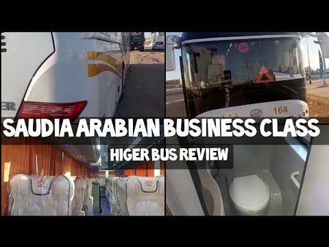 Saudi Arabian Business Class Double Glass Higer bus Review @pak street food