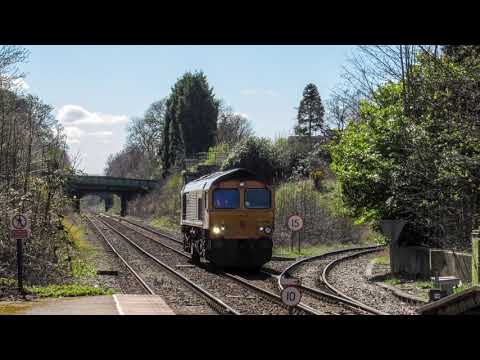 GBRF 66708 “Jayne” Peak Forest - Stockport @ Woodley 5/4/21