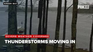 Severe Thunderstorm Watch in effect for much of Northeast Wisconsin