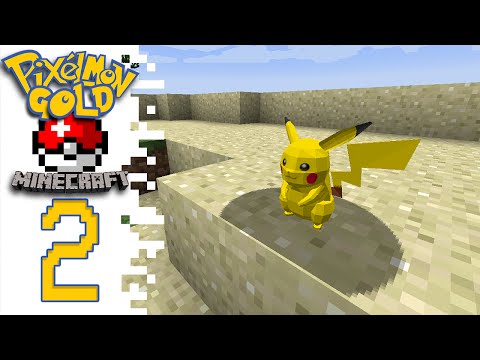 Pixelmon GOLD! (Pokemon Minecraft Mod) - EP02 - JohnFlint