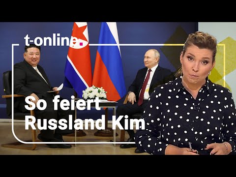 Skurrile Einblicke: So reagiert das russische Staatsfernsehen auf den Besuch von Kim Jong Un