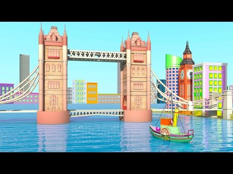 London Bridge | 3D Rhyme | Nursery Rhyme