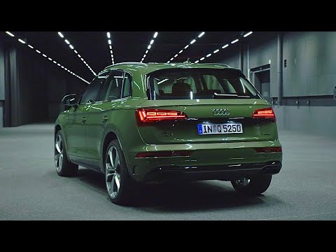 AUDI Q5 2020 (Facelift) - FIRST LOOK new OLED lights with changing signature (different views)