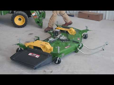 How to Grease and Lubricate your Mid-mount Mower Deck | John Deere Compact Tractors