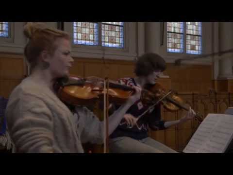 Česko - the making of the new CD of the Ragazze Quartet