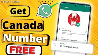 How to get canada number for whatsapp verification 2022 || get canada number for whatsapp