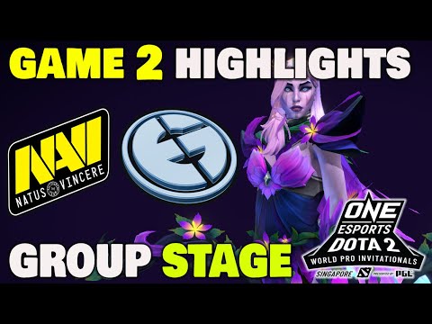 NAVI VS EVIL GENIUSES GAME 2 ONE Esports World Pro Invitational Group Stage