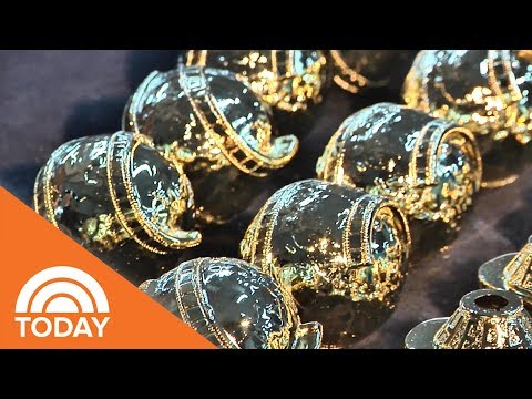 See What Goes Into (And Onto!) A Golden Globe Award | TODAY