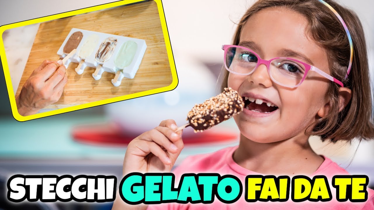 FACCIAMO LO STECCO GELATO in Casa con Matilde: 2 Ricette e Gioco