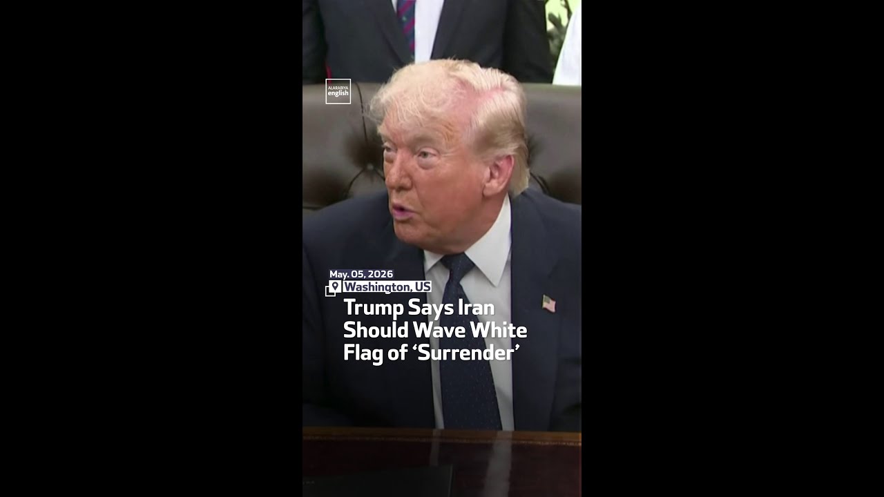 Video | Trump Says Iran Should Wave White Flag of ‘Surrender’