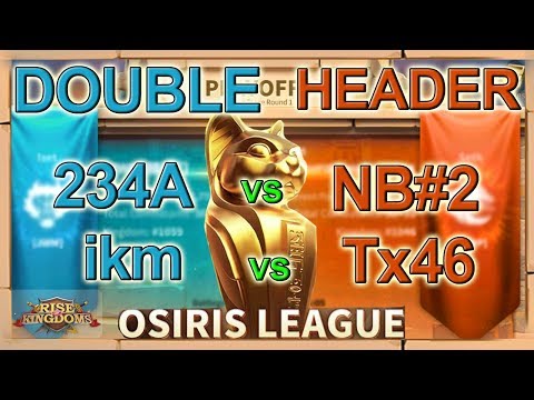 Osiris League Group Stage: -Art of War- #1234 vs NewBee#2 #1103 // 华人盟 #1086 vs 4SIXGANG #1278