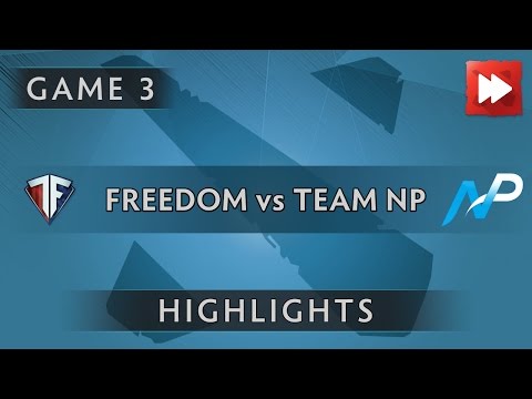 Team Freedom Dota 2 vs Team NP [Game 3] Dota Pit League Season Five - Dota Highlights