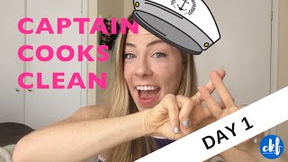 #CAPTAINCOOKSCLEAN : DAY 1