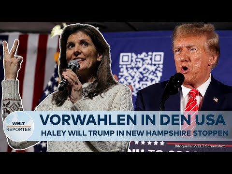 VORWAHLEN IN USA: Showdown in New Hampshire! Nikki Haley will Donald Trump stoppen