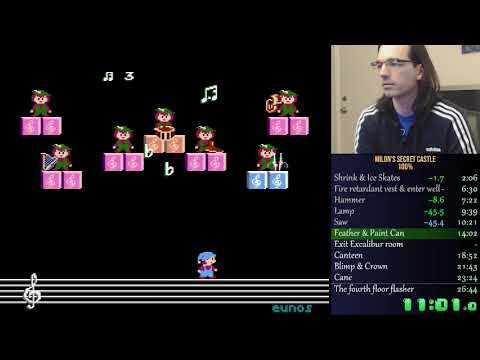 Milon's Secret Castle 100% in 25:45