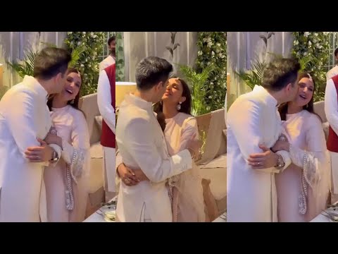 Parineeti Chopra Sings Song for Raghav Chadha and He Kissed Parineeti on her cheeks in Unseen Video