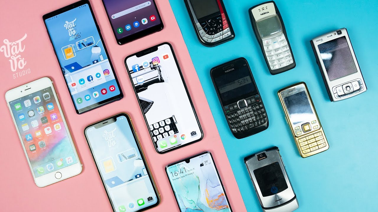 Cuộc sống với smartphone 11 năm trước