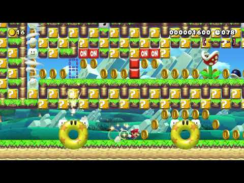 誰でも楽しめる爽快なSpeedrun ! ★【時間たっぷり80秒♪】 by ∞KN◇じゃむJaʍ 🍄 Super Mario Maker 2 ✹Switch✹ #arz