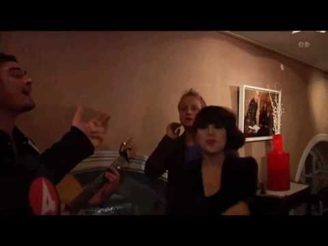 Idol 2010 - Exklusivt: Här rappar Weise på Idols efterfest