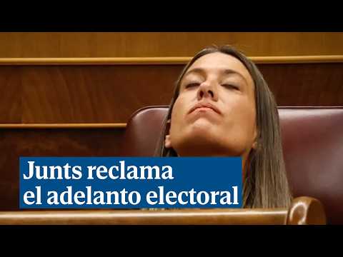 Junts reclama la dissolució de les Corts i un avenç electoral al Govern de Sánchez