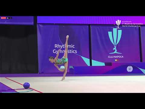 Stiliana Nikolova (BUL), ball, AA / World Challenge Cup - Cluj Napoca - 2022 / Score: 33.200