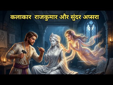 कलाकार राजकुमार और सुंदर अप्सरा रंभा की कहानी |Hindi kahani|@AuraTales-s 