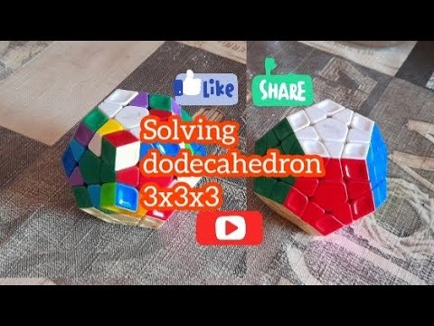UPDATING DODECAHEDRON 3x3x3 #cubers #rubikstutorial
