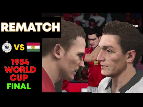 West Germany vs Hungary | 1954 FIFA World Cup | Final | Rematch
