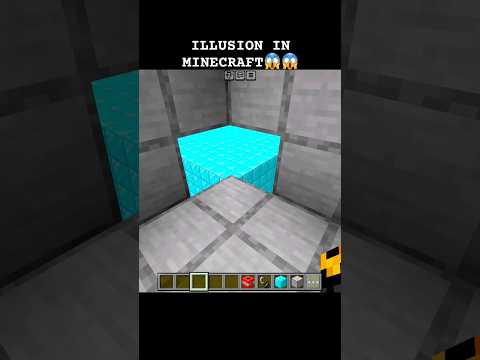 Insane Blue King Illusion in Minecraft 😱💥 #shorts