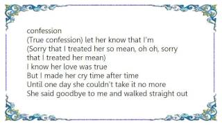 Brook Benton - My True Confession Lyrics