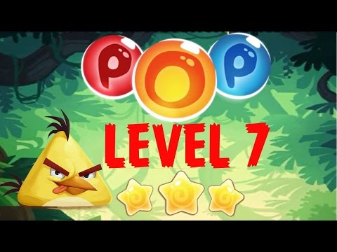 Angry Birds POP Bubble Shooter (Stella POP) - Level 7