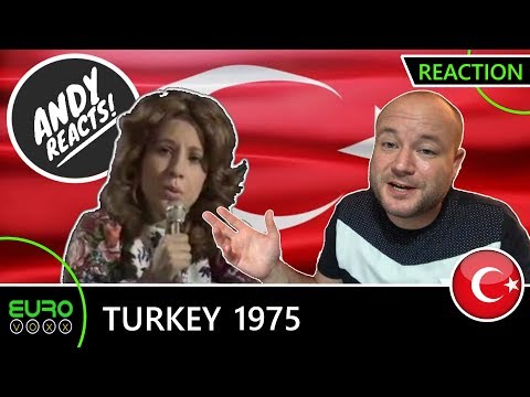 ANDY REACTS! TURKEY EUROVISION 1975 (SEMIHA YANKI) REACTION!