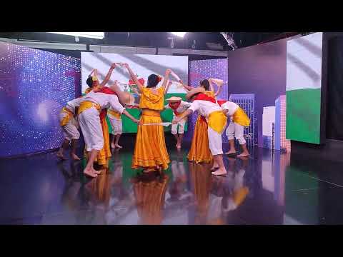 TAQUIRARI, FESTEJANDO A PANDO, EN EL PROGRAMA " CADA NOCHE" BTV- BALLET FOLKLÓRICO NUEVA ESPERANZA