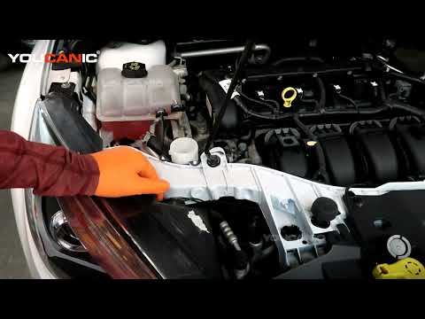 2012-2019 Ford Focus – How to Add Windshield Washer Fluid